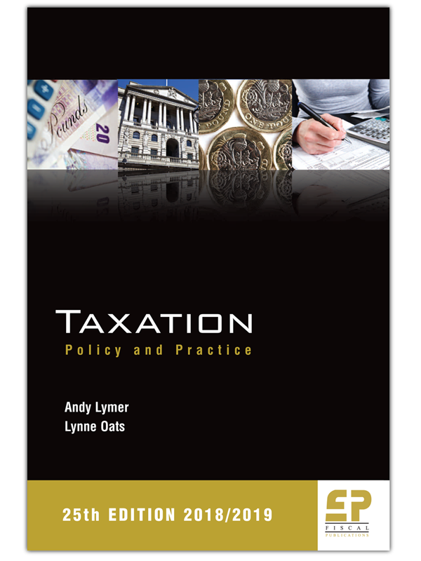 Taxation - Policy and Practice 25th Edition 2018/2019